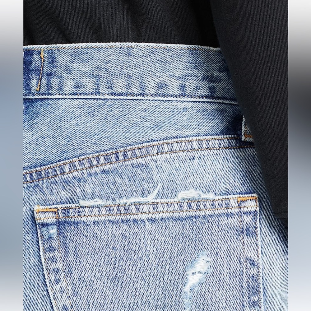 Agolde Parker Cutoff Shorts, 25 Swapmeet New - Picture 8 of 12